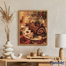 Load image into Gallery viewer, Diamond Painting - Christmas Yule Log