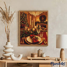 Load image into Gallery viewer, Diamond Painting - Christmas Candlelight Dinner