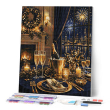 Load image into Gallery viewer, Diamond Painting - Elegant New Year's Dinner