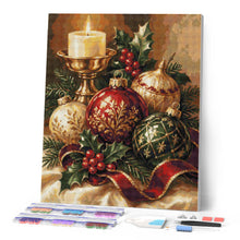 Load image into Gallery viewer, Diamond Painting - Festive Christmas Ornaments