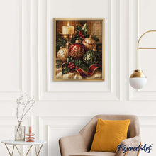 Load image into Gallery viewer, Diamond Painting - Festive Christmas Ornaments