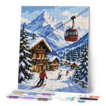 Load image into Gallery viewer, Diamond Painting - Alpine Winter Holiday