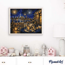 Load image into Gallery viewer, Diamond Painting - Sparkling Christmas Night