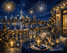 Load image into Gallery viewer, Diamond Painting - Sparkling Christmas Night