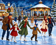 Load image into Gallery viewer, Diamond Painting - Winter Family Fun