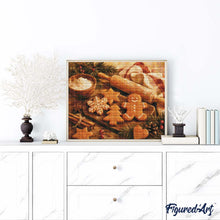 Load image into Gallery viewer, Diamond Painting - Gingerbread and Cinnamon