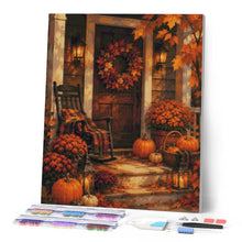 Load image into Gallery viewer, Diamond Painting - Cozy Autumn Front Porch