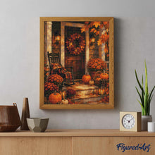 Load image into Gallery viewer, Diamond Painting - Cozy Autumn Front Porch