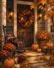 Load image into Gallery viewer, Diamond Painting - Cozy Autumn Front Porch