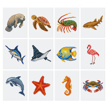 Load image into Gallery viewer, Gem Painting kit - Aquatic animals series