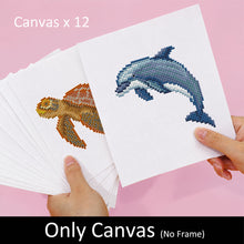 Load image into Gallery viewer, Gem Painting kit - Aquatic animals series