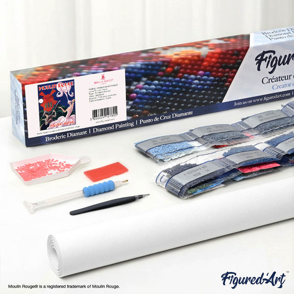 Diamond Painting - Poster Moulin Rouge - Music Hall