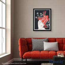 Load image into Gallery viewer, Diamond Painting - Poster Moulin Rouge - Paris Under the Stars canvas already framed