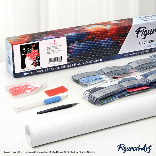 Diamond Painting - Poster Moulin Rouge - Paris Under the Stars