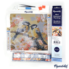 Load image into Gallery viewer, Mini Diamond Painting 10&quot;x10&quot; - Fantasy fox and flowers