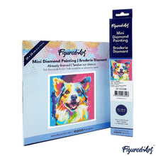 Load image into Gallery viewer, Mini Diamond Painting 10&quot;x10&quot; - Dog Abstract Pop Art