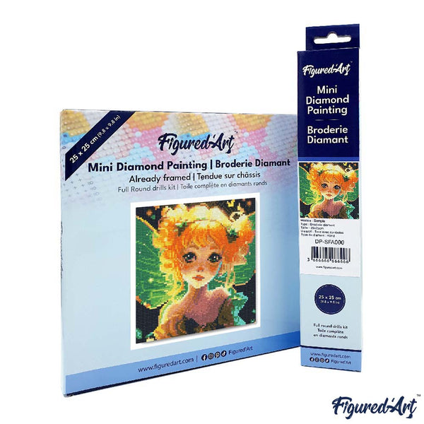 Mini Diamond Painting 10"x10" - Pretty Little Fairy