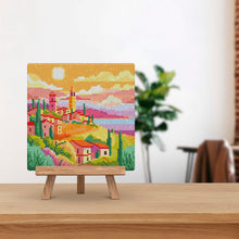 Load image into Gallery viewer, Mini Diamond Painting 10&quot;x10&quot; - Tuscan Spring