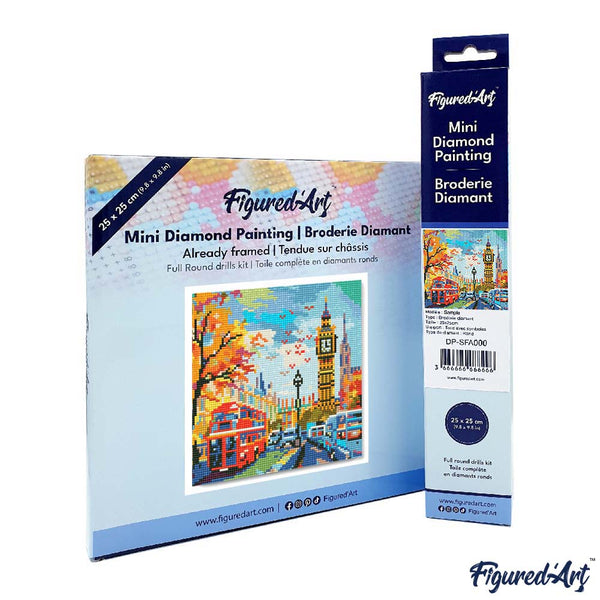 Mini Diamond Painting 10"x10" - Autumn in London City