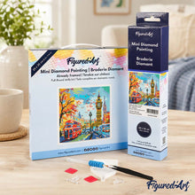Load image into Gallery viewer, Mini Diamond Painting 10"x10" - Autumn in London City
