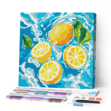 Load image into Gallery viewer, Mini Diamond Painting 10"x10"  for adults -  Citrus Breeze Figured'Art