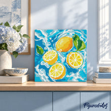 Load image into Gallery viewer, Mini Diamond Painting 10"x10" - Citrus Breeze