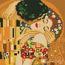 Load image into Gallery viewer, Mini Diamond Painting 10"x10" - The Kiss - Klimt