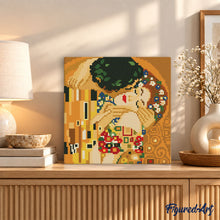 Load image into Gallery viewer, Mini Diamond Painting 10"x10" - The Kiss - Klimt