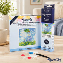 Load image into Gallery viewer, Mini Diamond Painting 10"x10" - The walk - Monet