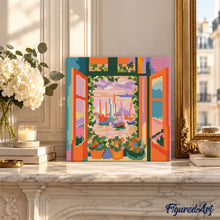 Load image into Gallery viewer, Mini Diamond Painting 10"x10" - The Open Window - Matisse