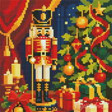 Load image into Gallery viewer, Mini Diamond Painting 10"x10" - Christmas Nutcracker