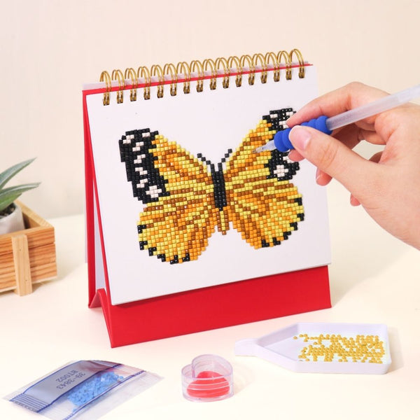 Diamond Painting Calendar 2026 - Butterflies