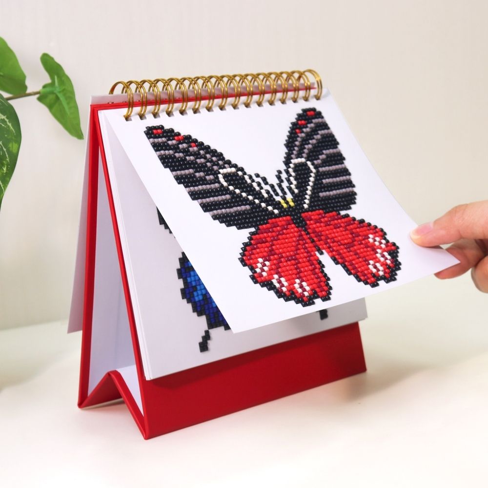 Diamond Painting Calendar 2026 - Butterflies