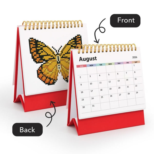 Diamond Painting Calendar 2026 - Butterflies