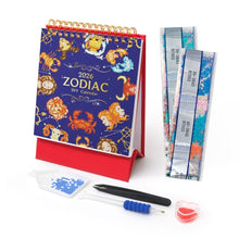 Load image into Gallery viewer, Diamond Painting Calendar 2026 - Zodiac Signs Figured'Art