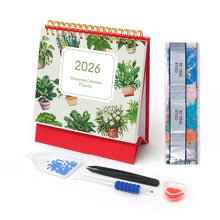 Load image into Gallery viewer, Diamond Painting Calendar 2026 - Potted Houseplants Figured'Art