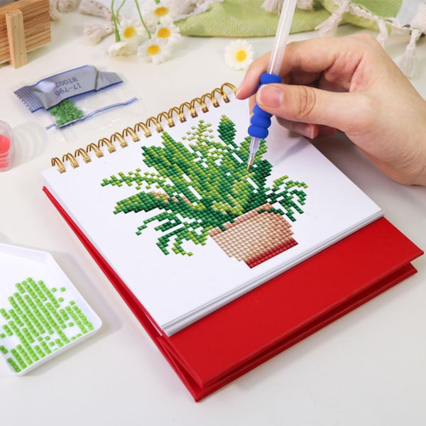 Diamond Painting Calendar 2026 - Potted Houseplants