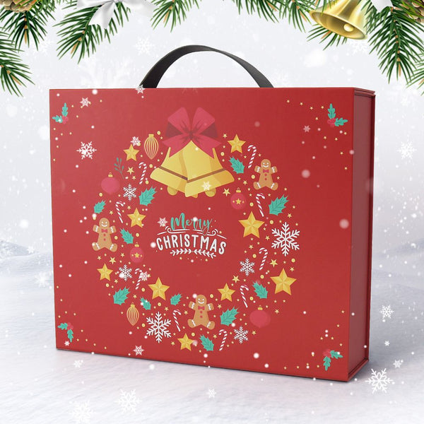 Diamond Painting Advent Calendar 2025 - 24 Boxes for a Shine Countdown (Red)