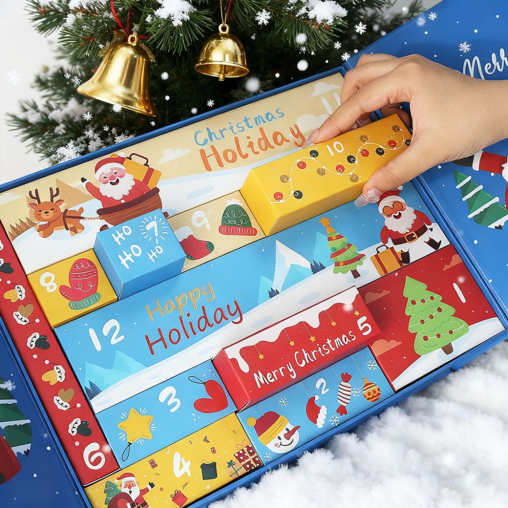 Diamond Painting Advent Calendar 2025 - 12 Days of Shimmer (Blue)