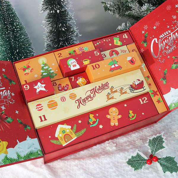 Diamond Painting Advent Calendar 2025 - 12 Days of Shimmer (Red)