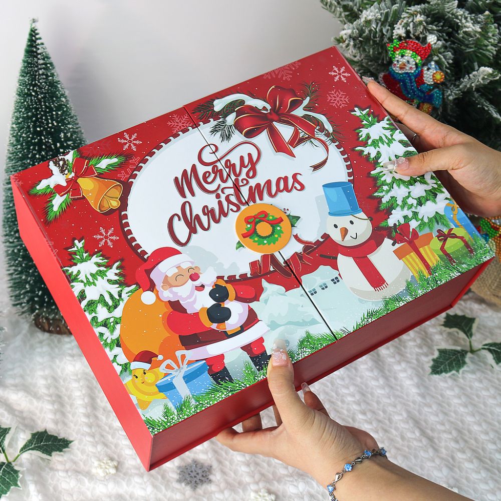 Diamond Painting Advent Calendar 2025 - 12 Days of Shimmer (Red)