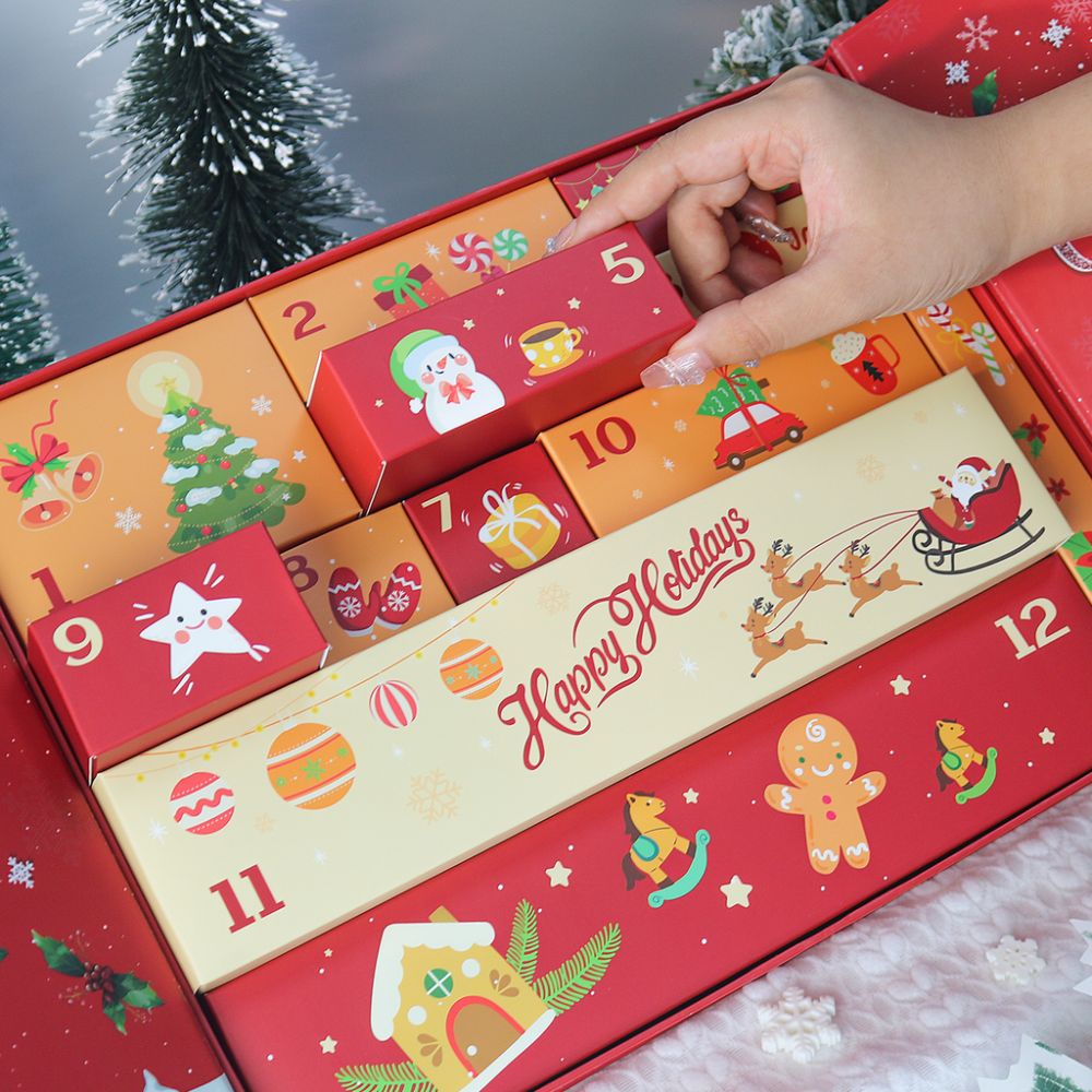 Diamond Painting Advent Calendar 2025 - 12 Days of Shimmer (Red)