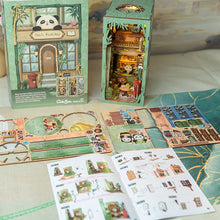 Load image into Gallery viewer, DIY Book Nook Kit - Panda Bookshop