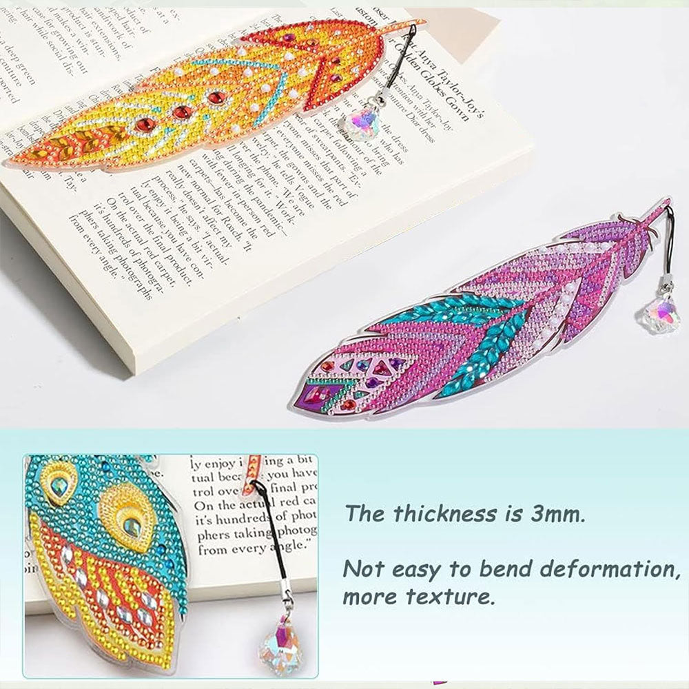 Diamond Painting 3x Bookmark Covers