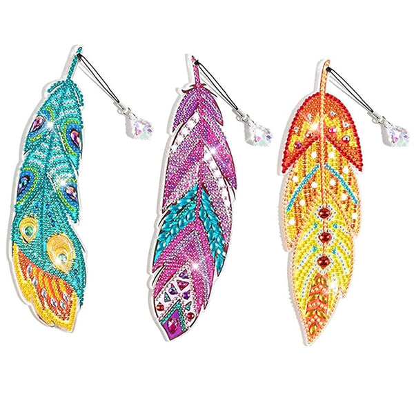 Diamond Painting 3x Bookmark Covers