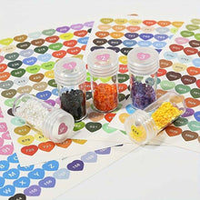 Load image into Gallery viewer, Diamond Painting 572 Heart DMC Labels
