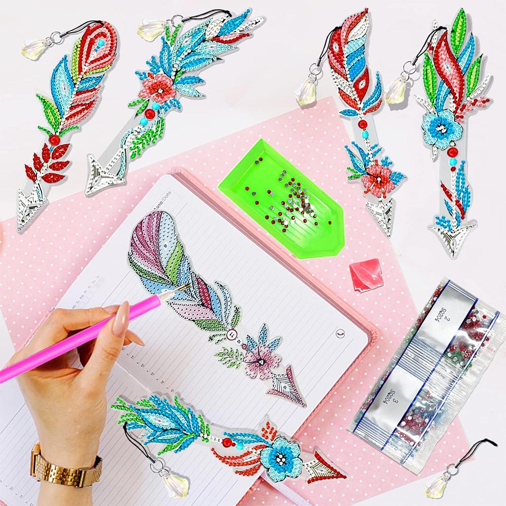 Diamond Painting 6x Bookmark Arrow