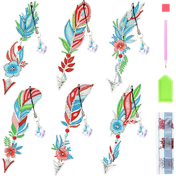 Diamond Painting 6x Bookmark Arrow
