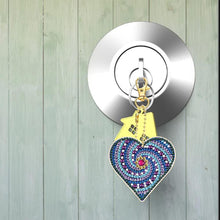 Load image into Gallery viewer, Diamond Painting Heart Pendant 5pc Set 5