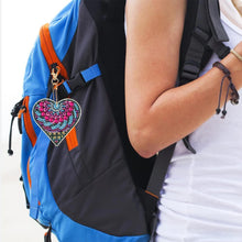 Load image into Gallery viewer, Diamond Painting Heart Pendant 5pc Set 5